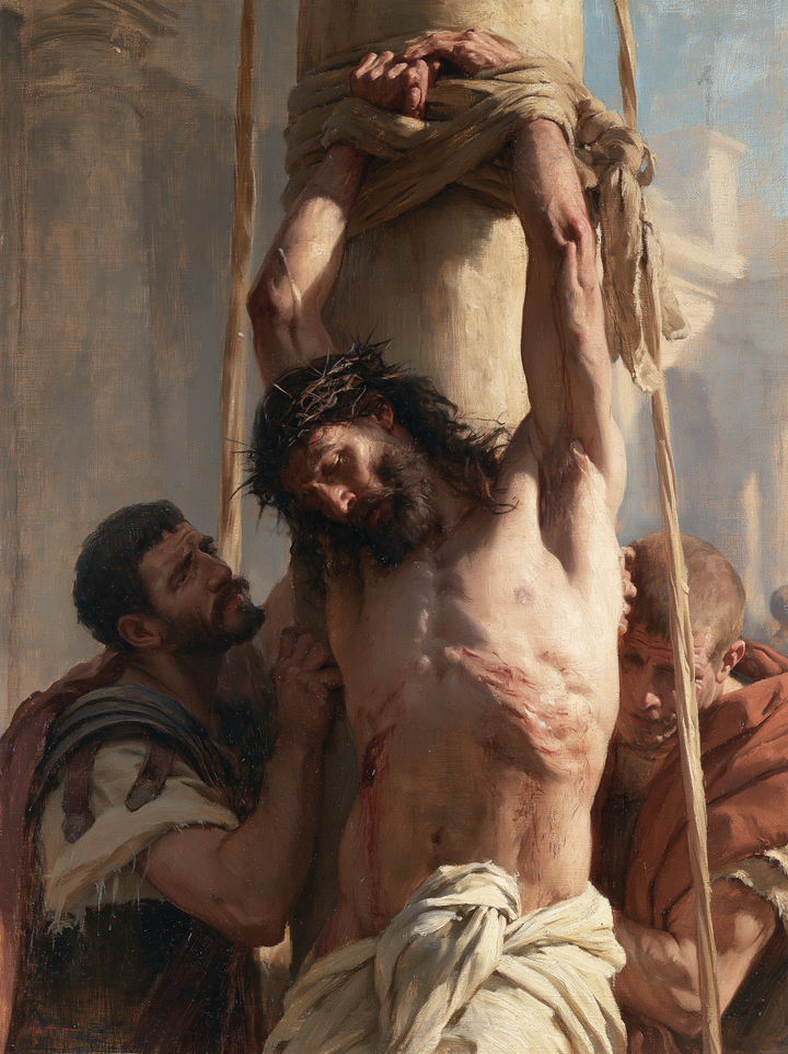 The Flagellation of Christ - Impressionist · Muotokuva n° 11
