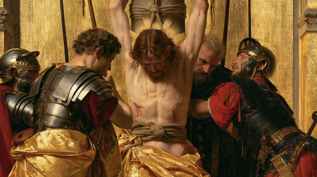 The Flagellation of Christ - Sacred Golden · Maisema n° 1 - Kristillinen taide