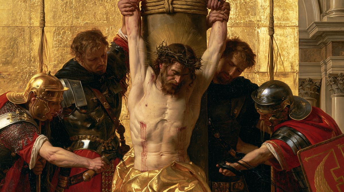 The Flagellation of Christ - Sacred Golden · Maisema n° 2 - Kristillinen taide