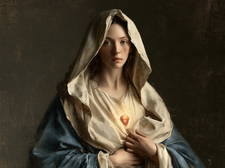 The Immaculate Heart of Mary — The Little Glow in the Ample Veil