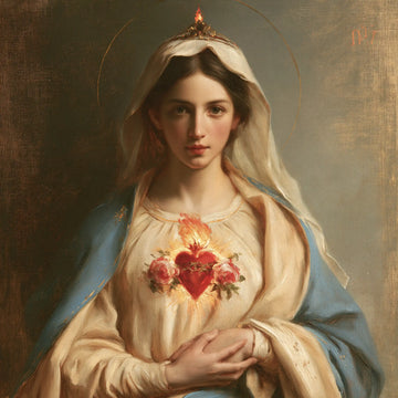 Immaculate Heart of Mary - The Heart as Central Symbol · Square n° 6
