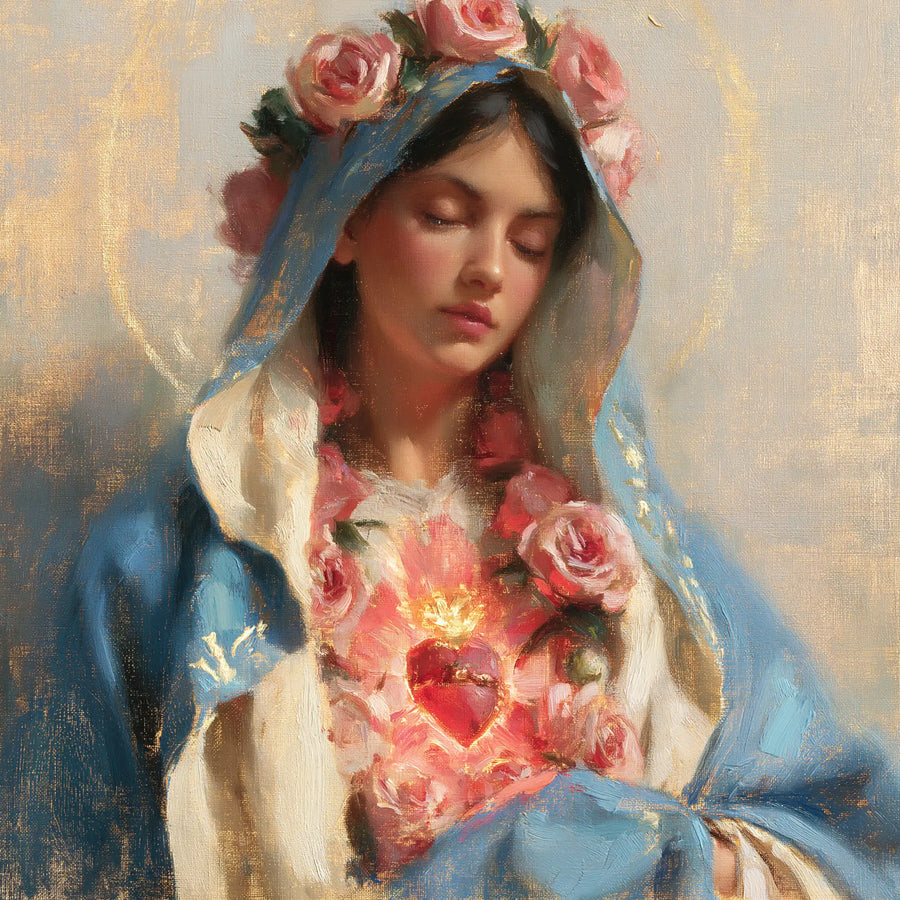 Immaculate Heart of Mary - Impressionist · Square n° 1