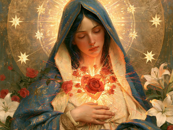 Immaculate Heart of Mary - Symbolist · Landscape n° 11