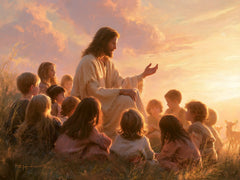 Jesus and the Children — The Palm Offered to the New Day