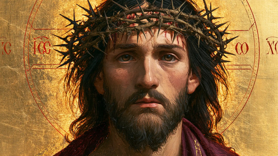 Jesus Crowned with Thorns — The Low Crown of the Solemn Gaze