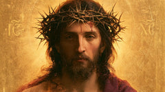 Jesus Crowned with Thorns — The Low Crown in Solar Gold