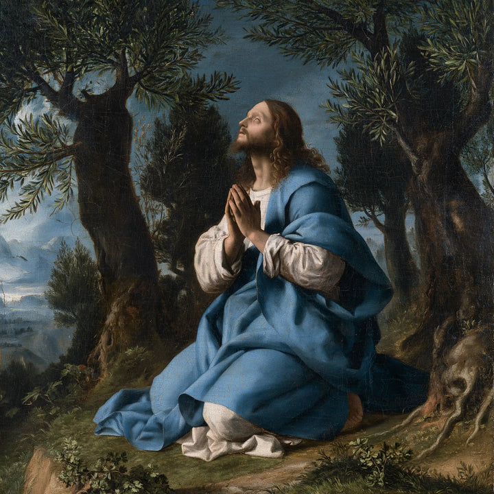 Jesus in Gethsemane - Florentine Renaissance · Square n° 1