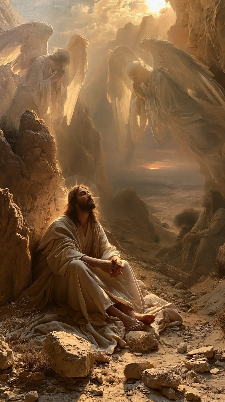 Jesus in the Desert — Hope at the Bottom of the Ravine