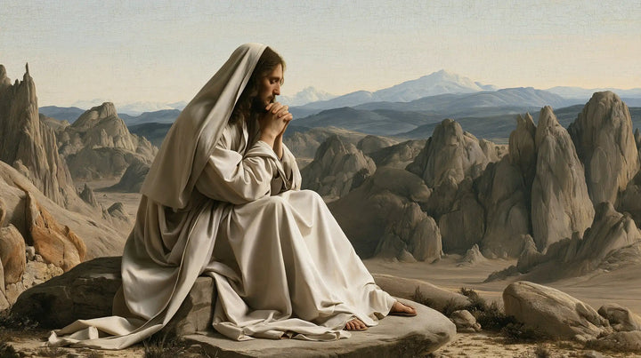 Jesus in the Desert - Florentine Renaissance · Landscape n° 19