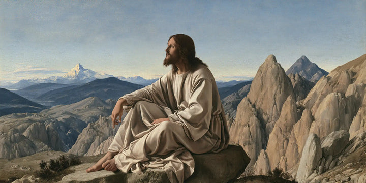 Jesus in the Desert - Florentine Renaissance · Landscape n° 22