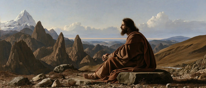 Jesus in the Desert - Florentine Renaissance · Landscape n° 28
