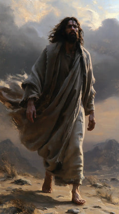 Jesus in the Desert — A Step toward the Distant Clearing