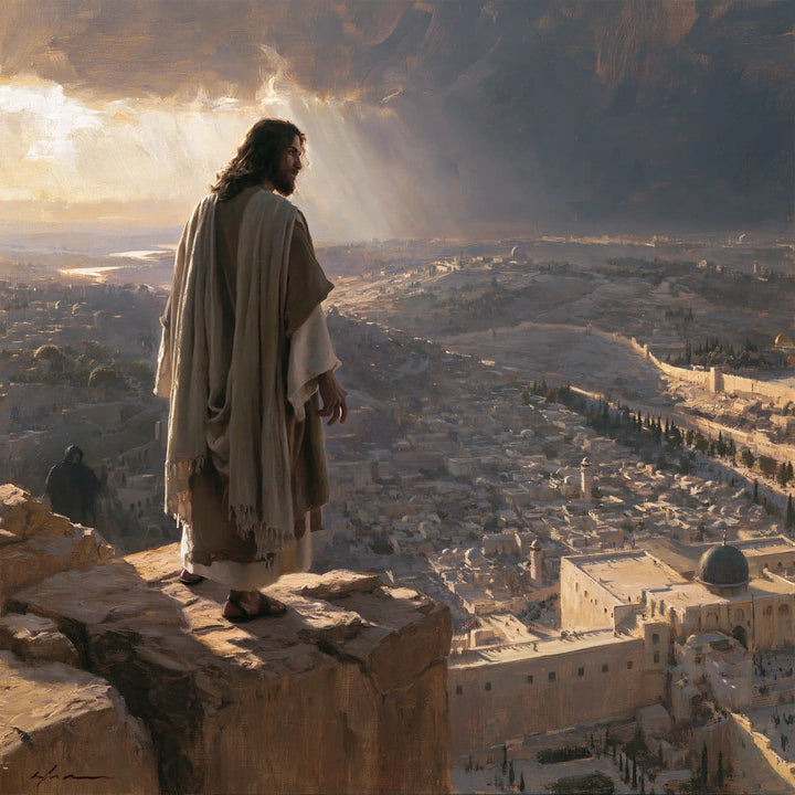 Jesus in the Desert — The City beneath the Cloud’s Wing