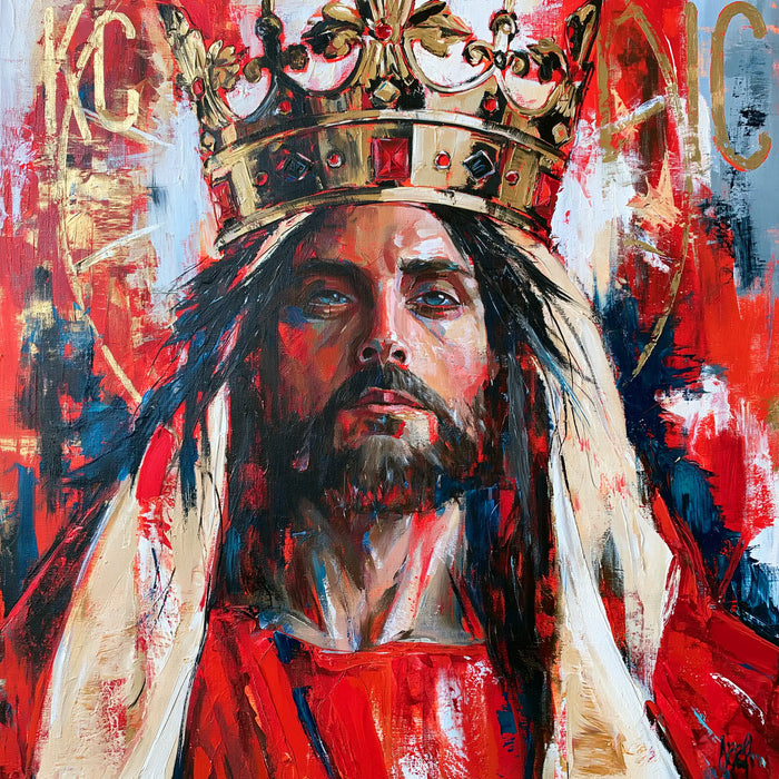Jesus the King - Expressionist · Square n° 4