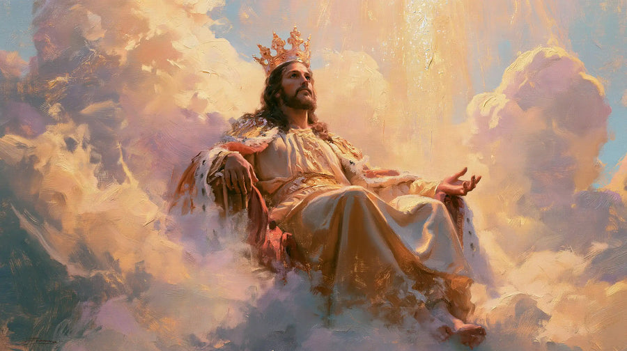 Jesus the King - Impressionist · Landscape n° 10