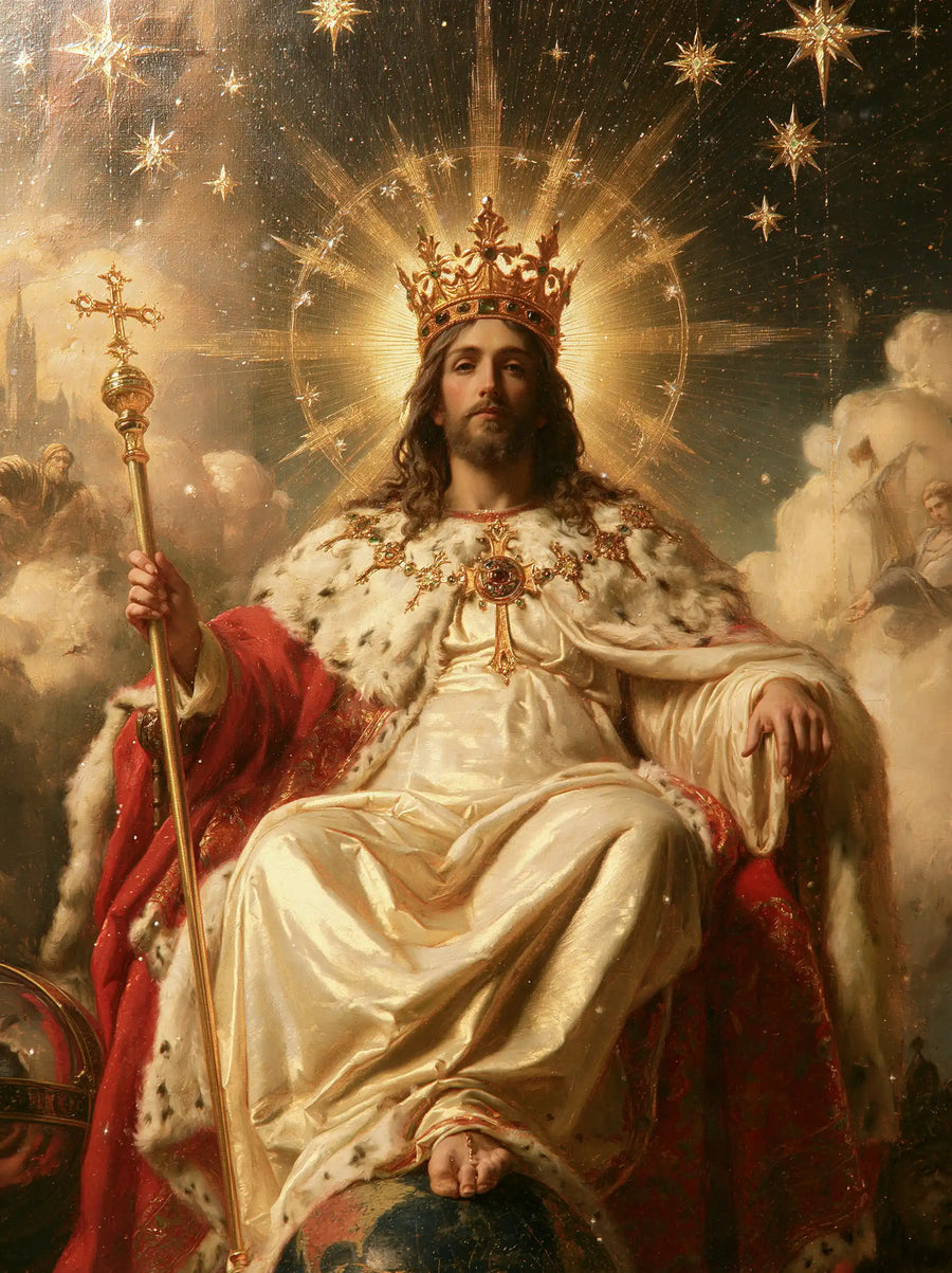 Jesus the King - Symbolist · Portrait n° 8