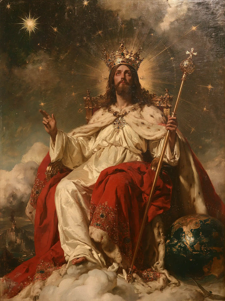 Jesus the King - Symbolist · Portrait n° 13