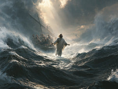 Jesus Walking on Water — The Presence in the Valley of Foam