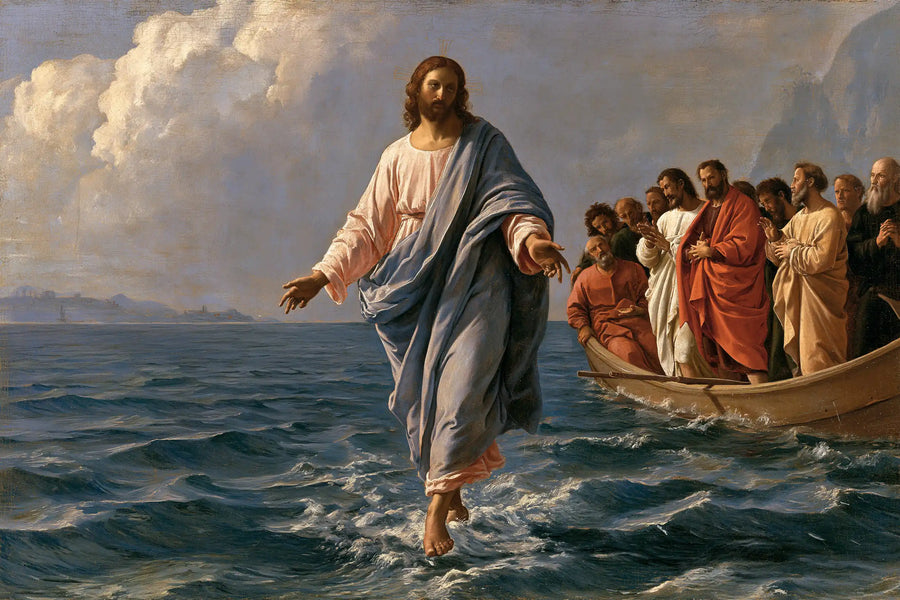 Jesus Walking on Water - Florentine Renaissance · Landscape n° 15