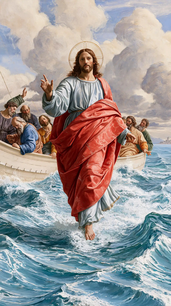 Jesus Walking on Water - Florentine Renaissance · Portrait n° 19