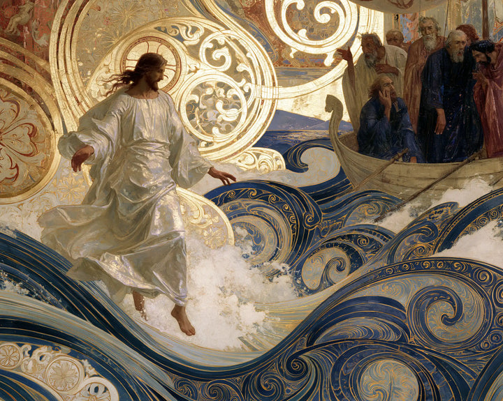 Jesus Walking on Water — The Golden Circle and the Ink Wave