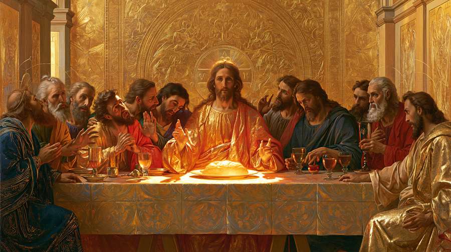 The Last Supper - Sacred Golden n° 6