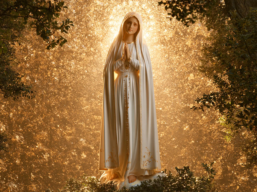 Our Lady of Fatima – Sacred Gold · Landscape no. 4