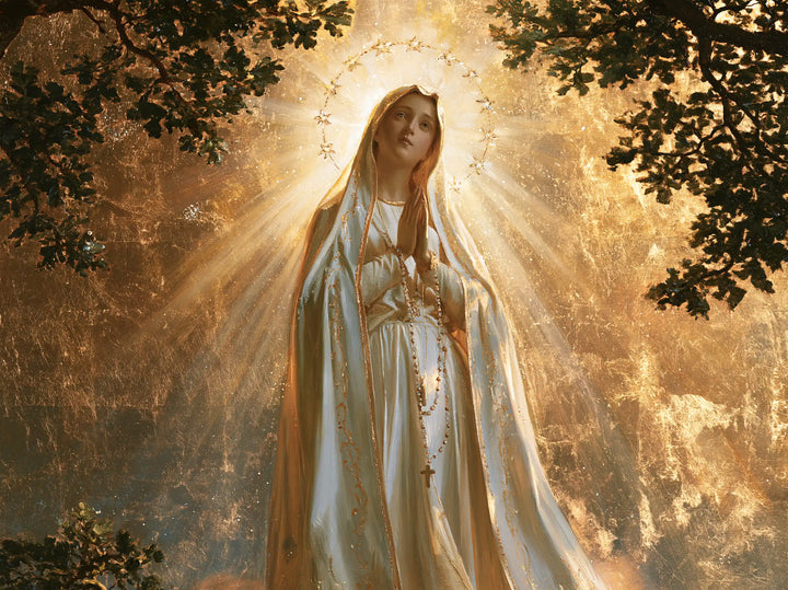 Our Lady of Fatima – Sacred Gold · Landscape no. 6