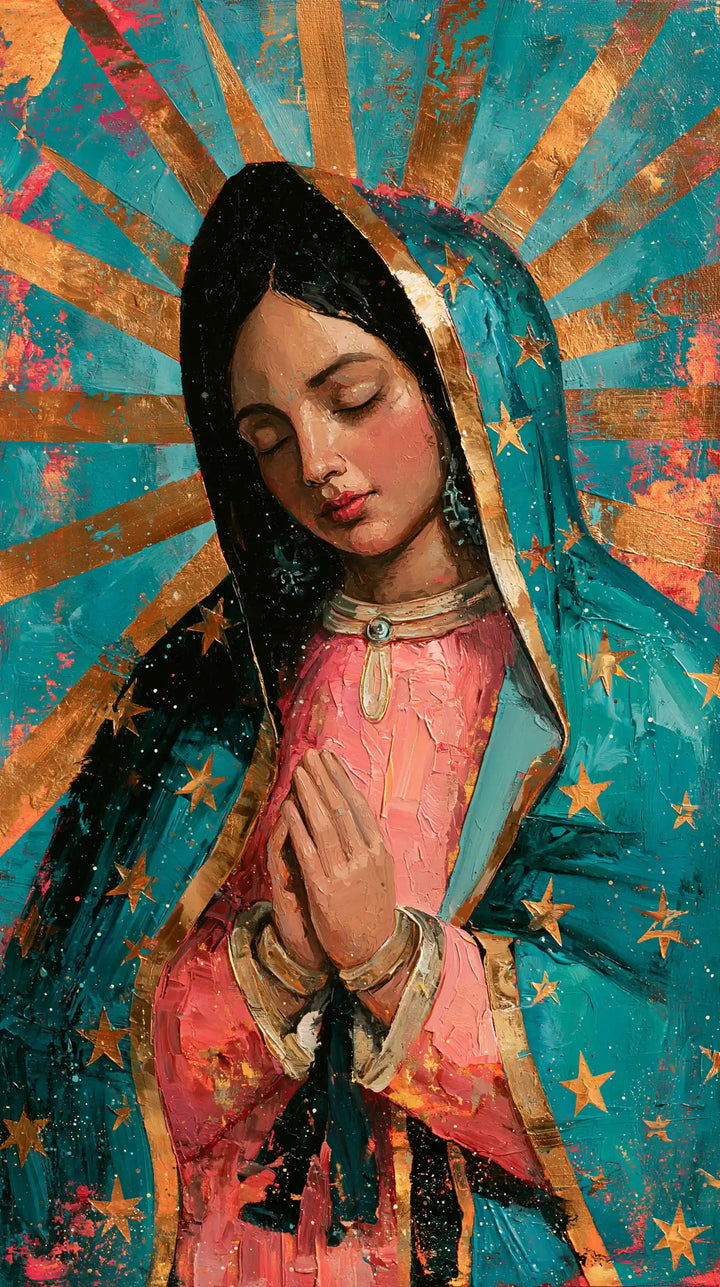 Our Lady of Guadalupe – Expressionist · Portrait no. 7