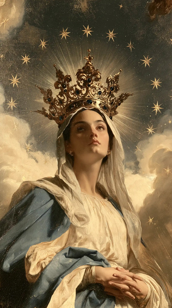 Mary, Queen of Heaven — The Contemplative Gaze in the Golden Ring