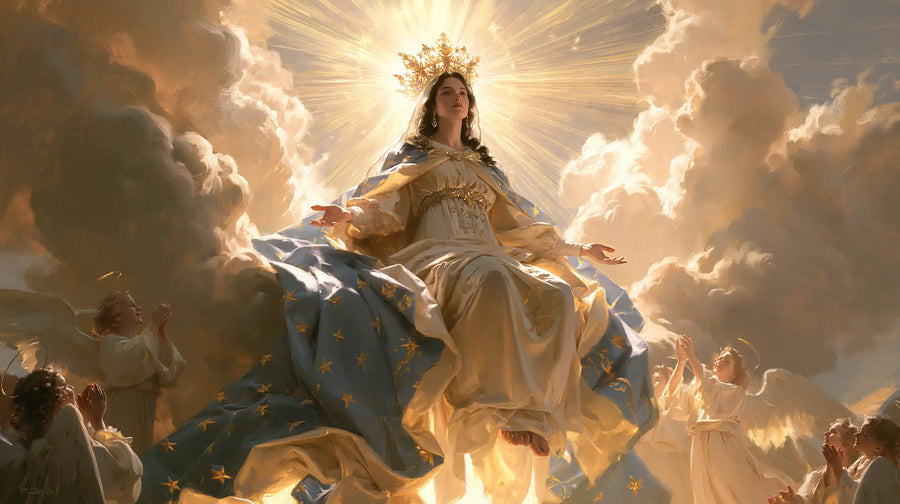 Mary Queen of Heaven - Heavenly Glory · Landscape n° 21