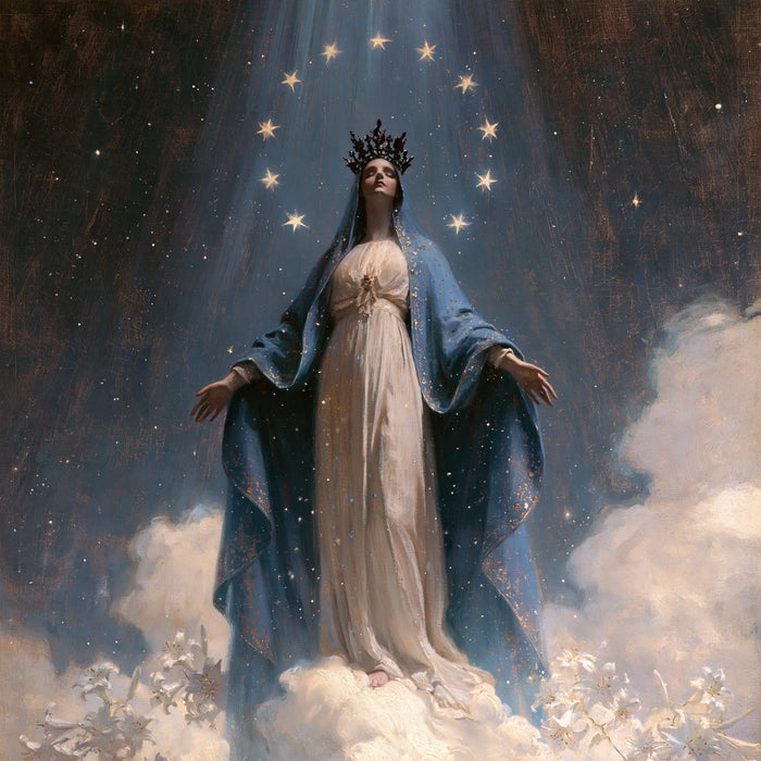 Mary, Queen of Heaven — The Blue Rain of Silent Stars