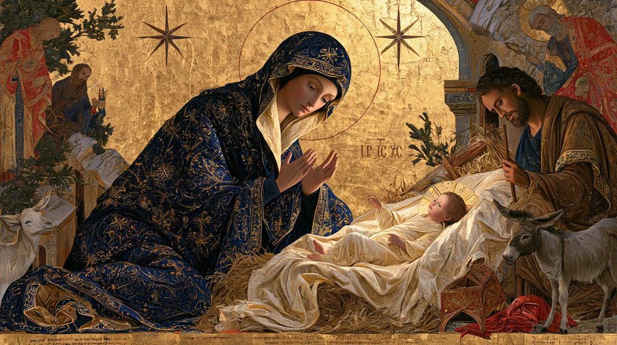 The Nativity - Contemporary Byzantine · Landscape n° 12