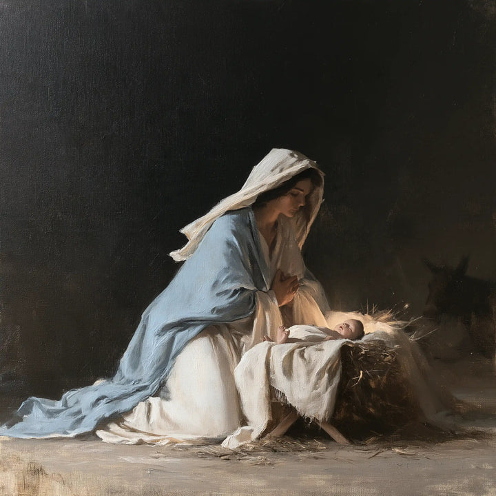 The Nativity - Contemporary Minimalism · Square n° 1