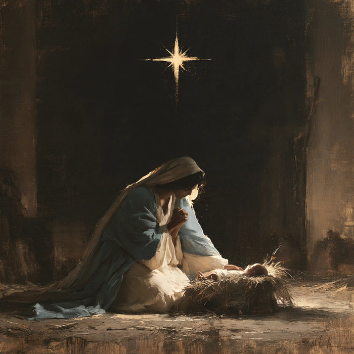 The Nativity - Contemporary Minimalism · Square n° 5