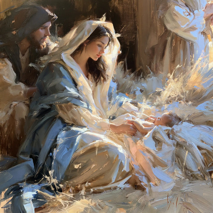 The Nativity - Impressionist · Square n° 6