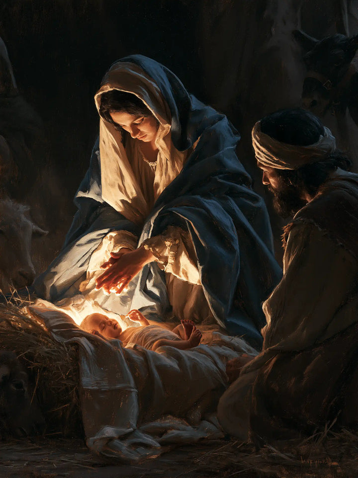 The Nativity - Infant Jesus as Divine Light · Portrait n° 8