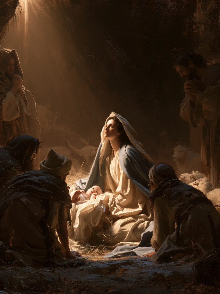 The Nativity - Mary and the Shepherds · Portrait n° 10