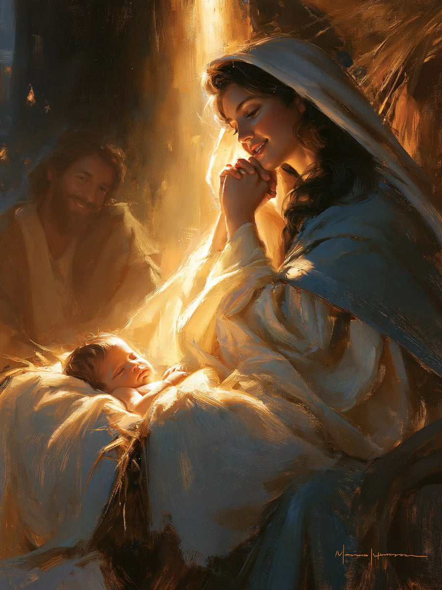The Nativity - Maternal Joy · Portrait n° 8