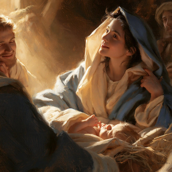 The Nativity - Maternal Joy · Square n° 1