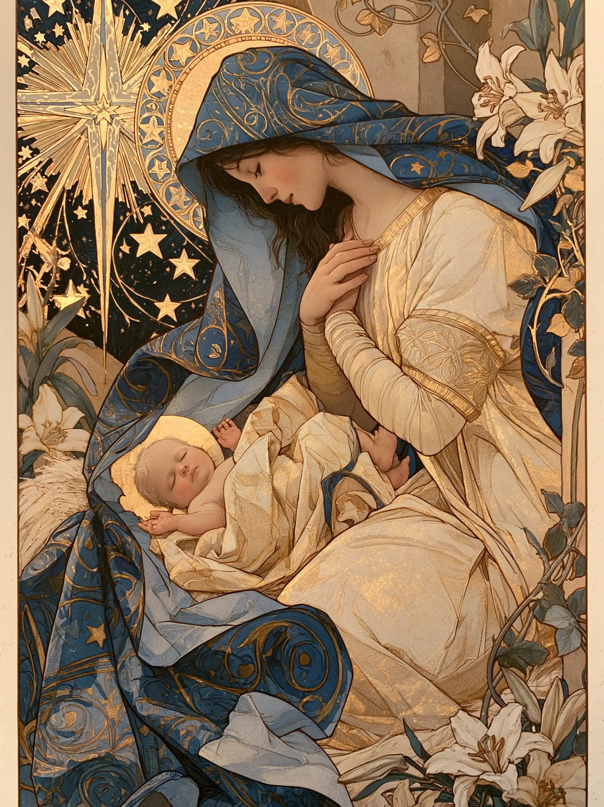 The Nativity — The Hand Upon the Heart in the Heavenly Garden