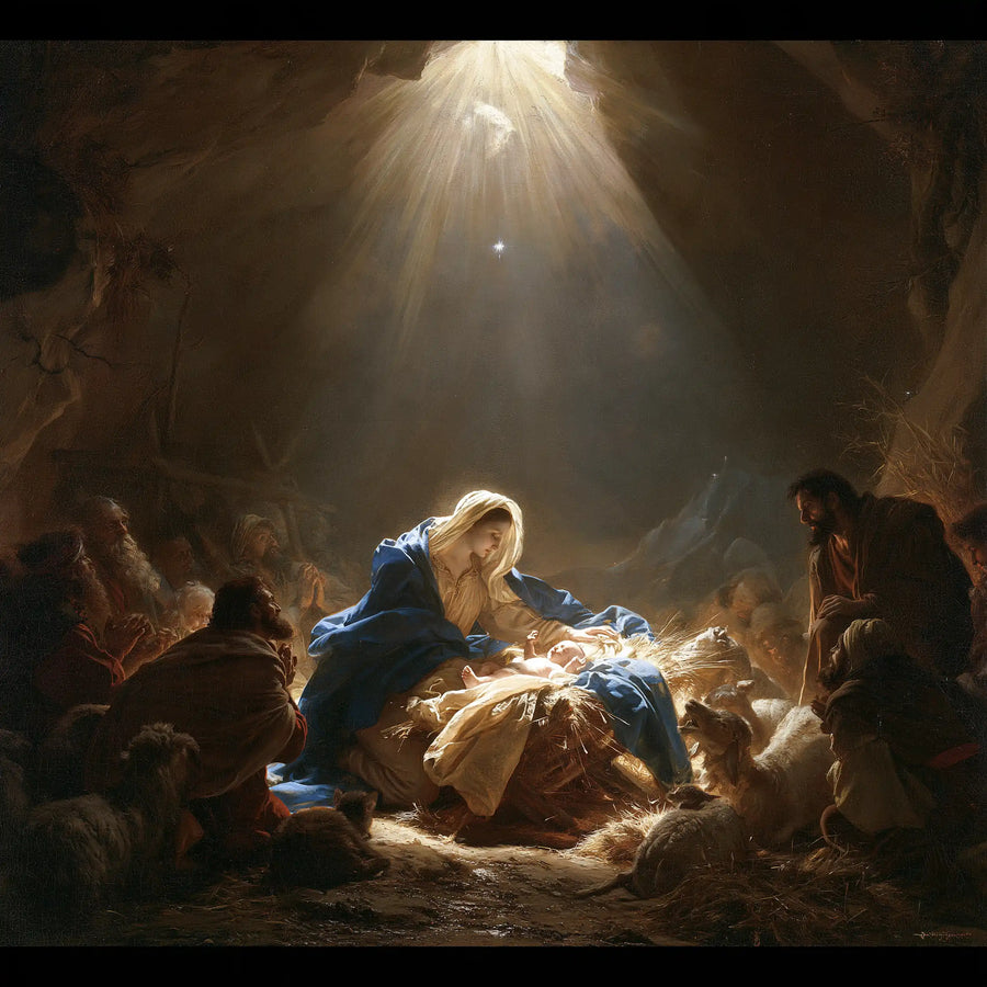 The Nativity - Sacred Monumental View · Square n° 1