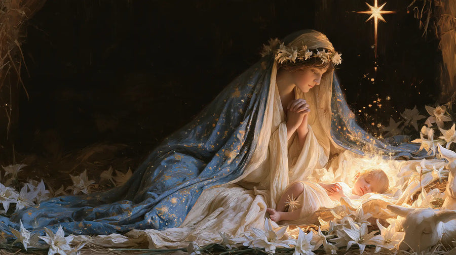 The Nativity - Symbolist · Landscape n° 11
