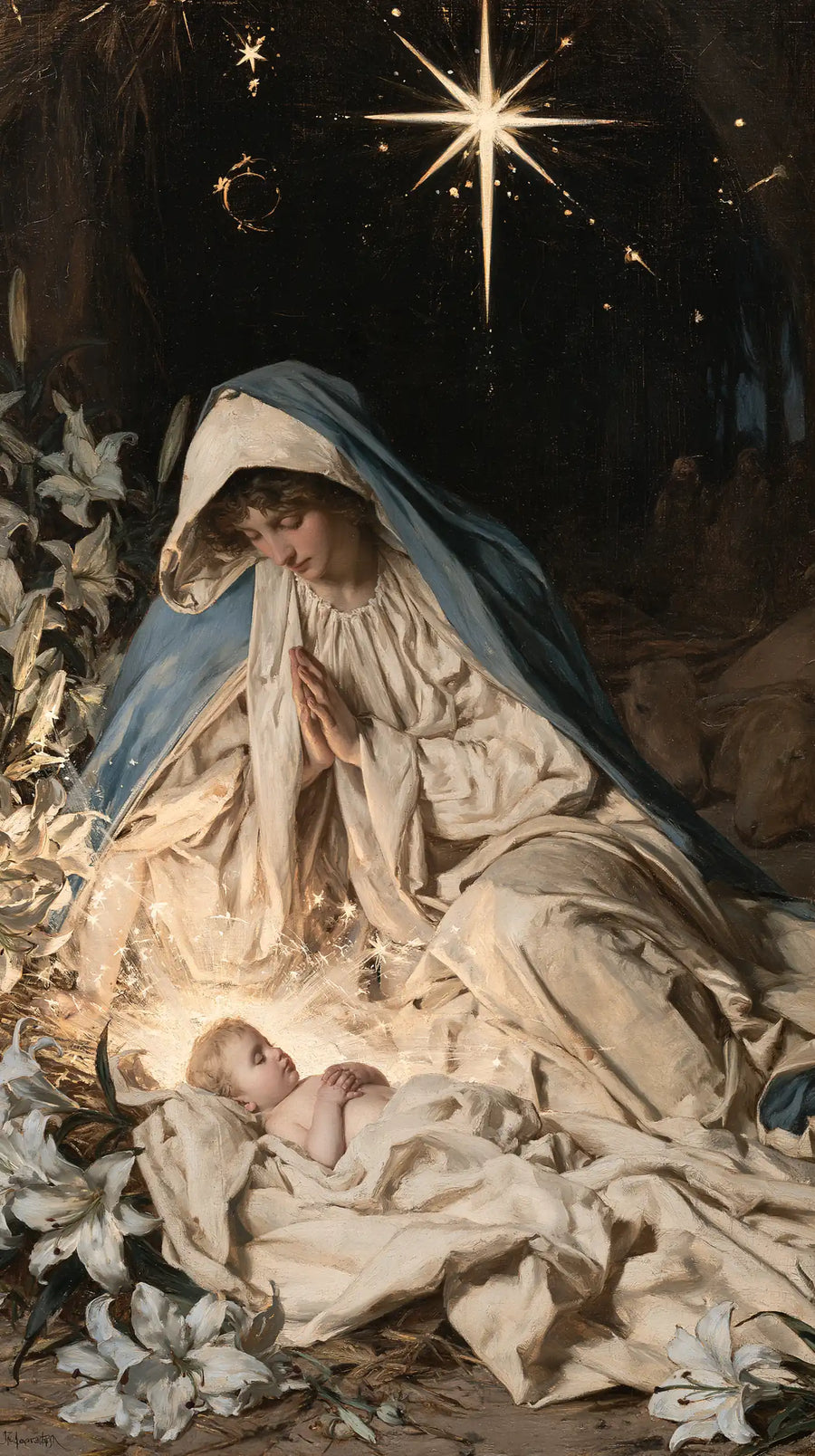 The Nativity - Symbolist · Portrait n° 10