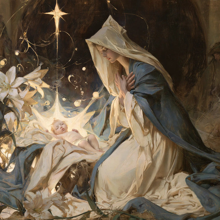 The Nativity - Symbolist · Square n° 3