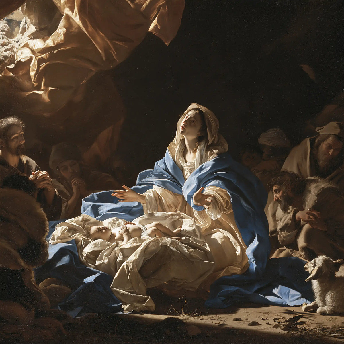 The Nativity — The Vigil beneath the Heavenly Curtain
