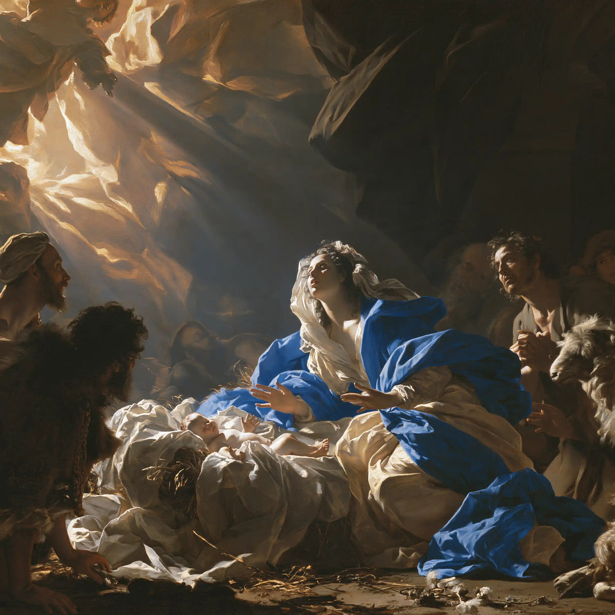 The Nativity — The Cradle in the Passage of Daylight