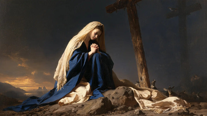 Our Lady of Sorrows — The Vigil beside the Trunk of Sacrifice