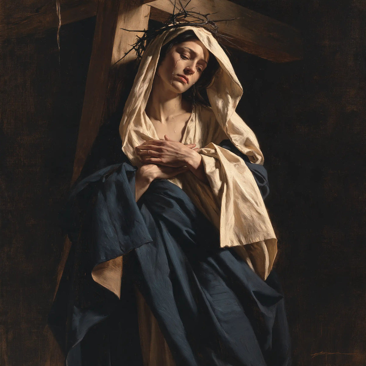 Our Lady of Sorrows - The Silence of Mary · Square n° 7