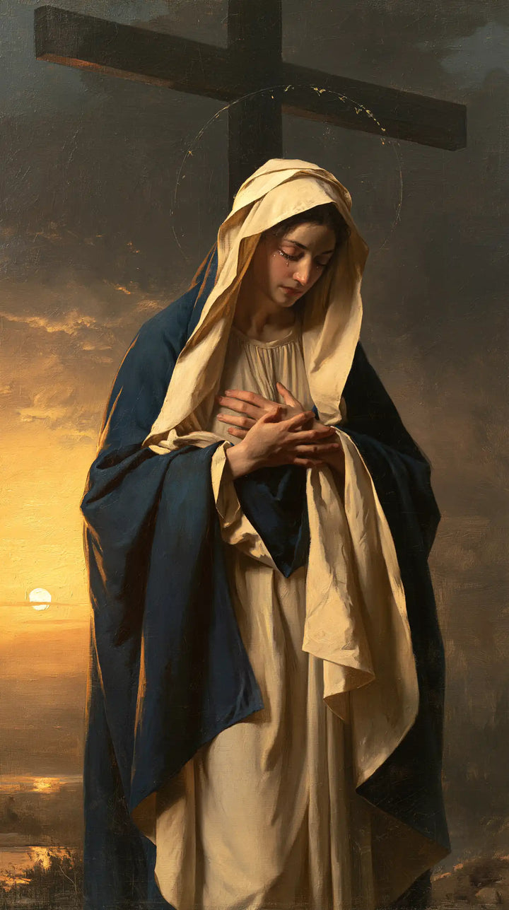 Our Lady of Sorrows — Beneath the Immense Cross